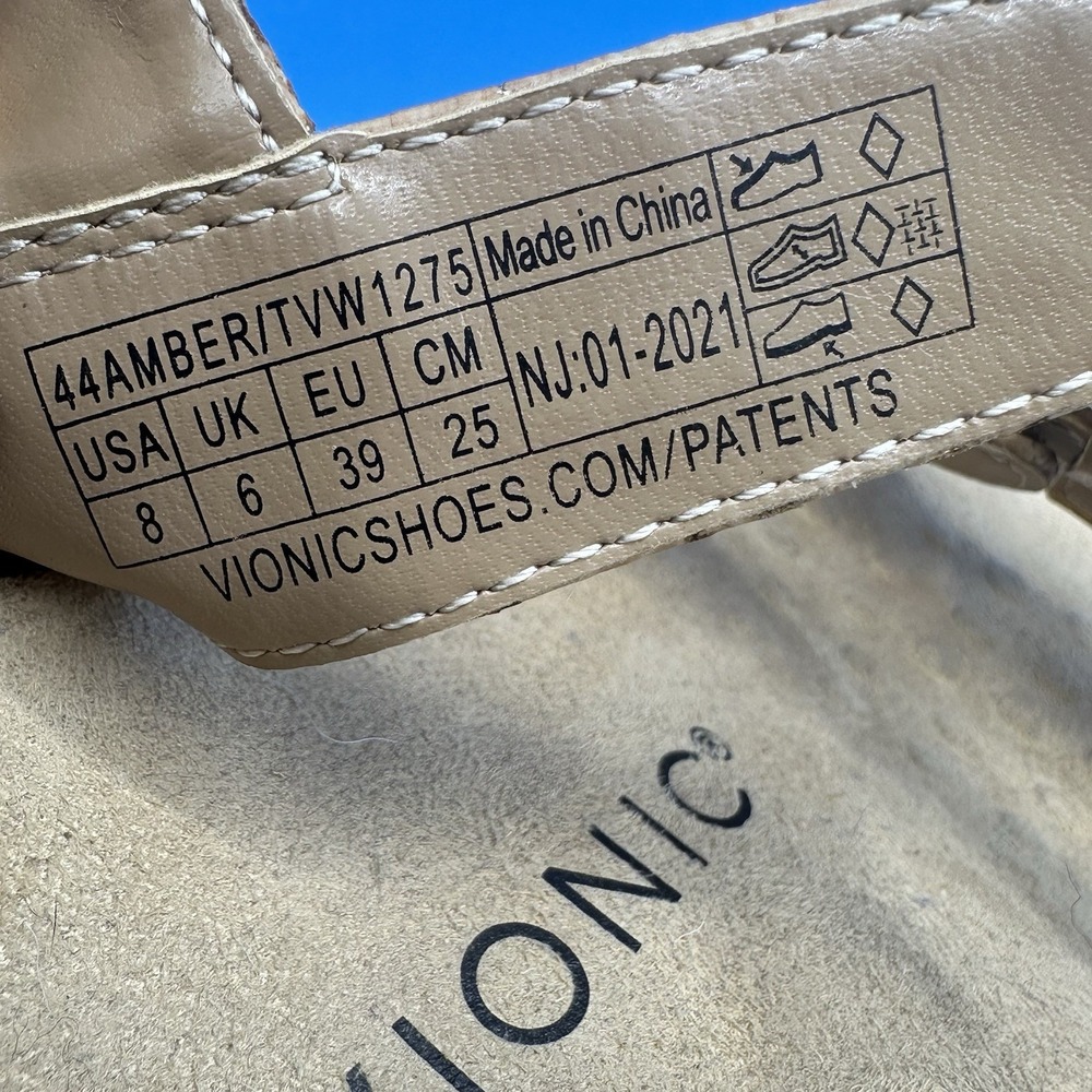 EUC Vionic Amber Sandals Adjustable Orthotic Sand… - image 7